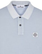 Stone Island Blue Polo T Shirt