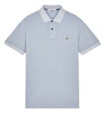 Stone Island Blue Polo T Shirt