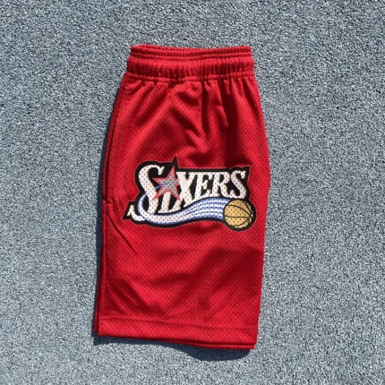 EE x Sixers Shorts Red