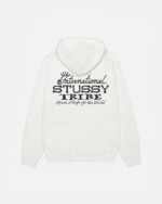 IST HOODIE WHITE PIGMENT DYED