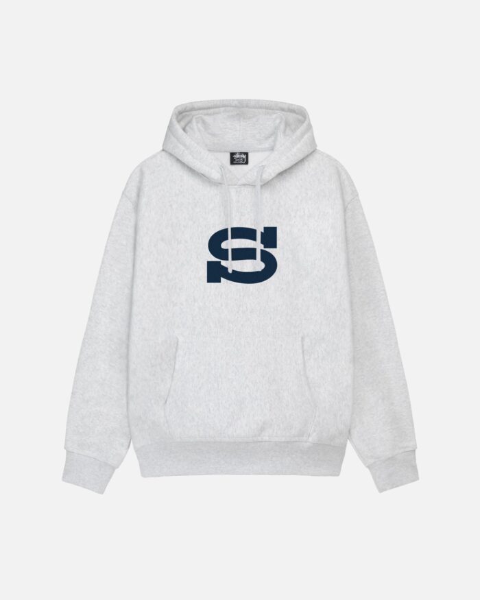 Stussy Letterman White Hoodie