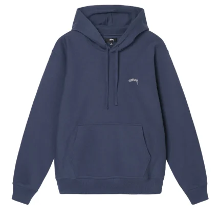 Stussy Overdyed Smooth Stock Logo Hoodie