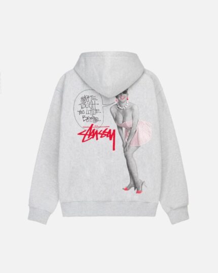 Stussy Skate Gray Tough Hoodie