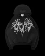 COLD HEART RHINESTONE HOODIE